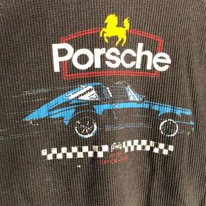 Vintage Porsche Waffle Knit